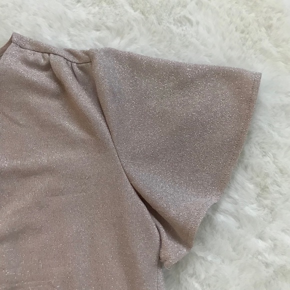🌻 3/$20 Sparkly Pink Crop Top - Picture 6 of 7